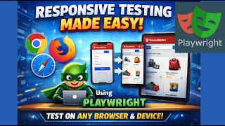 Playwright Tutorial for Beginners 2026 | Cross Browser & Mobile Responsive Testing