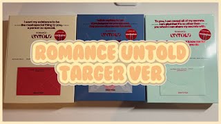 Romance Untold Target ver. Unboxing