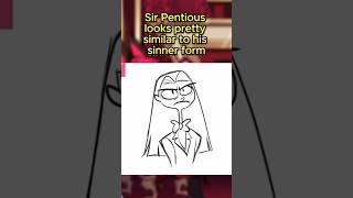 Did you know about Sir Pentious's Human design in Hazbin Hotel?