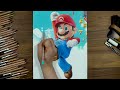 drawing super mario drawing hands