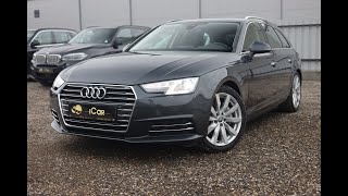 Audi A4 Avant 2.0 TDI #Manhattangrau #KeyGO #VirtualCockpit #Rollo #design Select MY17 #iCar @iCar_