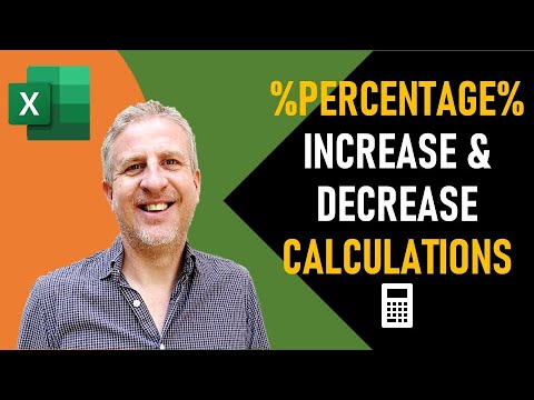 How to Calculate Percentage Increase & Decrease in Excel