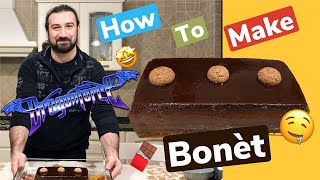 How to Make a Bonet. Italian Dessert with DragonForce Drummer Gee Anzalone