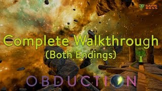 Obduction Fast Complete Walkthrough (Both Endings) - No Commentary (PC)