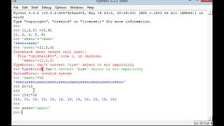 Python - 11 Editing Sequence