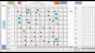 GreenFox - Intro Part 1 (of 3), how to use this "smart" spreadsheet to compute baseball game stats.