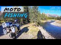 🎣 Motorcycle Fishing 🏍 | Clark Fork, Yellowstone River | BMW R1200GS Adventure | Moto Fishing 3