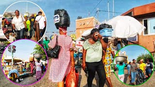 4K WALKING TOUR IN AN AFRICAN STREET MARKET - ACCRA