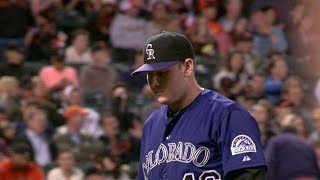 COL@SF: Rutledge, LeMahieu combine to turn two