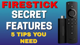 FIVE SECRET HIDDEN FIRESTICK FEATURES! THESE ARE AWESOME!