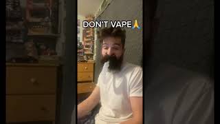 ⚠️STOP VAPING⚠️ before it’s too late… #truestory #stopvaping #vapingcausescancer