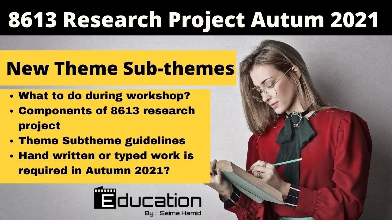 AIOU 8613 | Research Project | Autumn 2021 | Theme Subthemes | What To ...