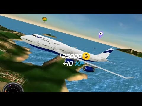 Juegos de simulador de piloto de vuelo de avión – Monedas de contratos de vuelo gratis Boeing 747