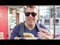 american trying walter s Ćevapi and prava pljeskavica in belgrade serbia