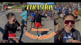 BARCELONA MARATHON VLOG: RACE DAY \u0026 review | a few days in Barcelona