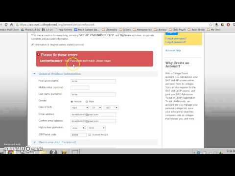 Step-by-Step SAT Registration - Updated March 2015 Step-by-Step SAT Registration - Updated March 2015