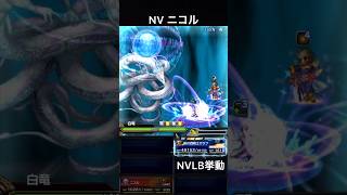 【FFBE】NVニコル（元星3NV覚醒ver）（SLB）NVLB挙動