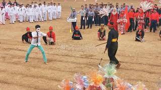 Persembahan silat sempena sukan SMKBP 2020