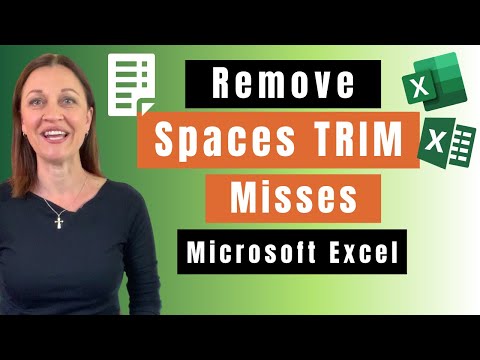 What to do when Excel's TRIM function doesn't work