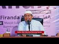 ketika allah mencintai seorang hamba ustadz dr. firanda andirja m.a. 5 menit yang menginspirasi