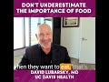 UC Davis Health CEO David Lubarsky on Importance of Good Food in the Hospital