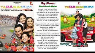 Hey Shona I Shaan, Sunidhi Chauhan I Original High Quality Karaoke Track I Ta Ra Rum Pum