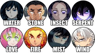 Every Hashira's Unique Breathing Style Explained | Demon Slayer