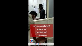 ‘എന്നെ കുടുക്കിയതാണ് സാറെ.!’; ആശുപത്രിയിലെ ചില്ല്  കഞ്ചാവ് കേസ് പ്രതി തലകൊണ്ടിടിച്ച് തകർത്തു | Ganja