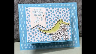 No. 233 Stampin' Up! Zany Zoo Gift Card Holder