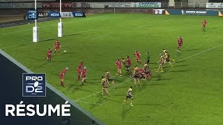 PRO D2 - Résumé Mont-de-Marsan-Rouen: 37-10 - J09 - Saison 2019/2020