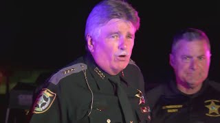 Hernando County Sheriff gives update on standoff with attempted murder suspect