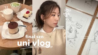 UNI VLOG🧣🧸☕️ • campus life at UBC, final projects, last day of class