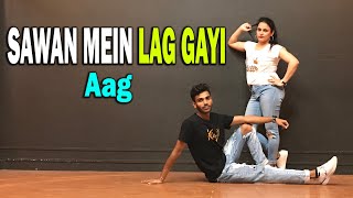 Sawan Mein Lag Gayi Aag | Rahul Verma | Choreography | Dance Video