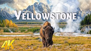 Yellowstone National Park (4K UHD) Stunning Footage - Drone Nature Film With Epic Cinematic Music