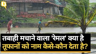 Cyclone Remal: 'रेमल' चक्रवात क्या है, कैसे पड़ा नाम? तूफान से अब तक कितना नुकसान हुआ?।Quint Hindi