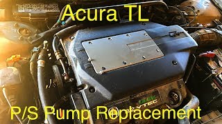 Acura TL Steering Pump Replacement (Fast and Easy)