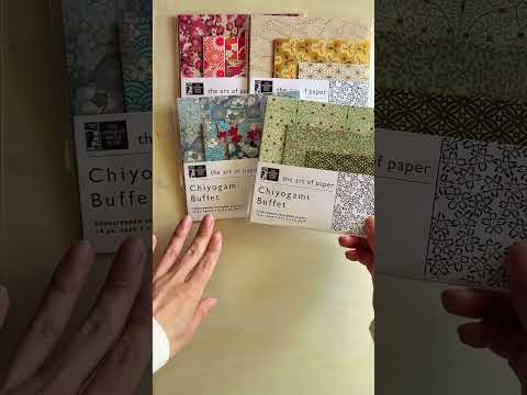 Chiyogami Paper Unboxing Bold Beautiful Patterns Youtube