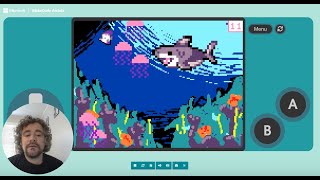 Using Scale In MakeCode Arcade With and Without Extensions To Make Fish Survival Game🐠
