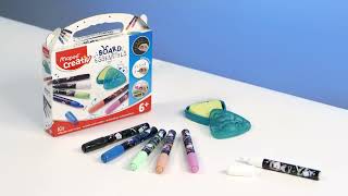 Maped- Board Essentials- Erasable Multi surface Marker Kit