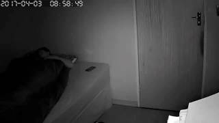 Sleep paralysis after affect caught on camera (read description)