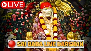 🔴 Live Shirdi Sai Baba Temple : 28 January 2025 | Shirdi Sai Baba Live Darshan