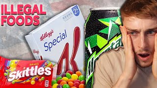 Reacting to American Foods That Are Banned In Other Countries