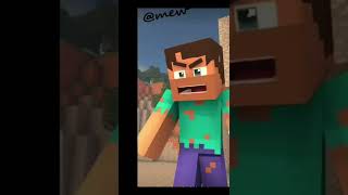 😍Minecraft animations😍 subscribe #shorts