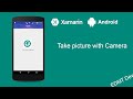 Xamarin Android Tutorial - Take picture with Camera