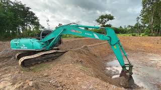 ขาย KOBELCO SK200-5 จอล่าง ไฟฟ้าครบ 750,000 ต่อลอง ช่วงล่าง100% ปั้มแห้งๆ รถสวยพร้อมใช้งาน