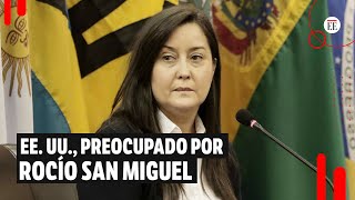 Estados Unidos está preocupado por detención de la activista Rocío San Miguel en Venezuela
