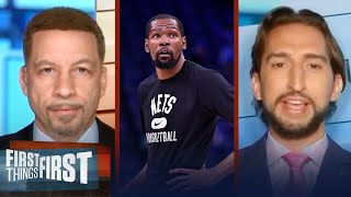 Where will Kevin Durant land for the 2022-2023 NBA season? | NBA | FIRST THINGS FIRST