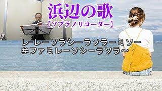 浜辺の歌【ソプラノリコーダー】