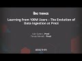 Learning from 100M Users – The Evolution of Data Ingestion at Prezi by Ivan Santini and Tamás Németh