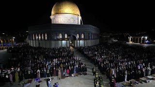 Palestinians gathered at Al-Aqsa to celebrate Eid amid Israel-Hamas conflict | Gaza | Jerusalem